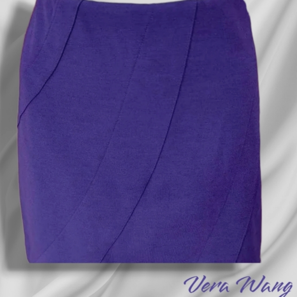 Vera Wang purple point skirt M